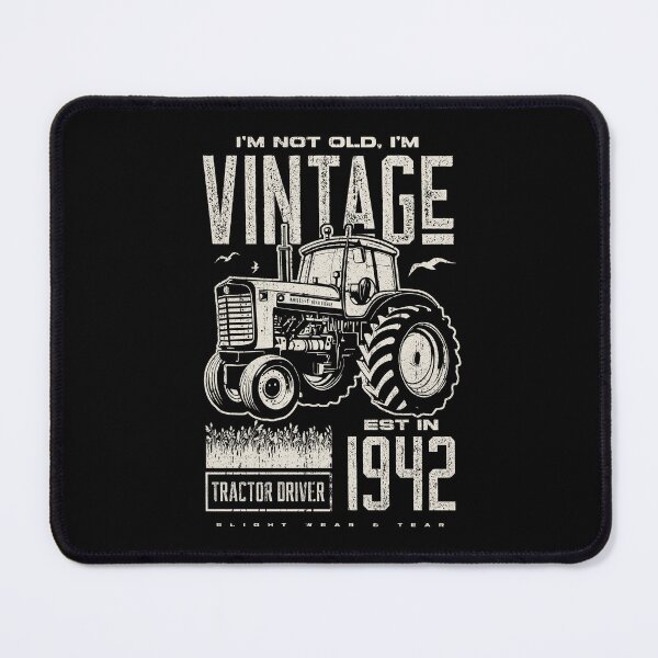 Item preview, Vintage Tractor Farmer Birthday Born In 1942 designed and sold by JRRTs.