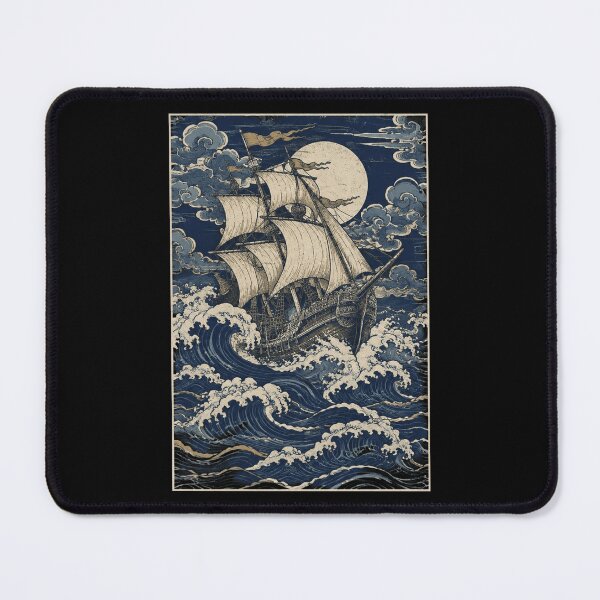 Item preview, Sea Monster Ship designed and sold by CallistoPonte.