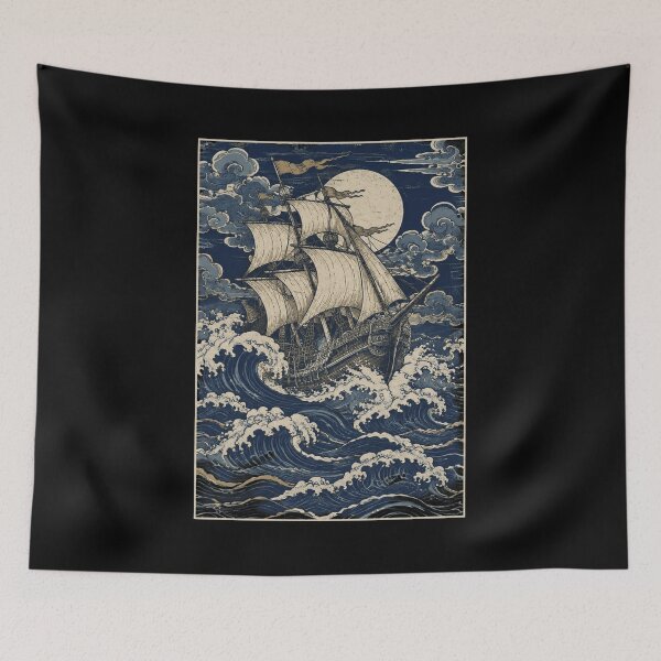 Item preview, Sea Monster Ship designed and sold by CallistoPonte.