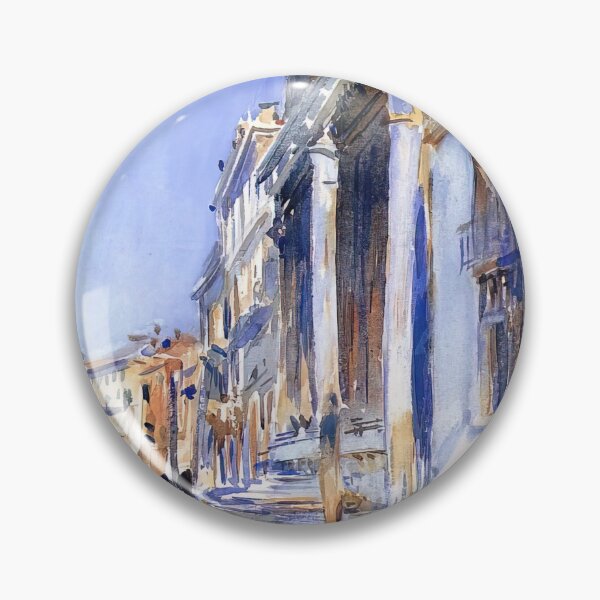 Item preview, John Singer Sargent Rio Dell Angelo - Vintage Venetian Cityscape Wall Art Poster designed and sold by lanaverera.