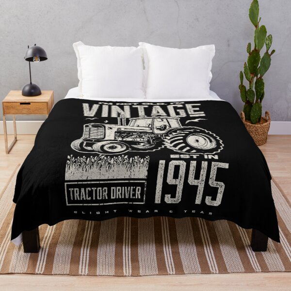 Item preview, Vintage Tractor Farmer Birthday Born In 1945 designed and sold by JRRTs.