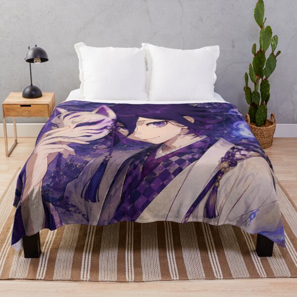 Item preview, Kokichi Ouma Danganronpa Kitsune Moon Mystery designed and sold by mildaclairmo.