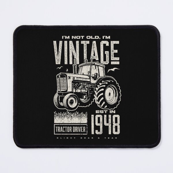 Item preview, Vintage Tractor Farmer Birthday Born In 1948 designed and sold by JRRTs.