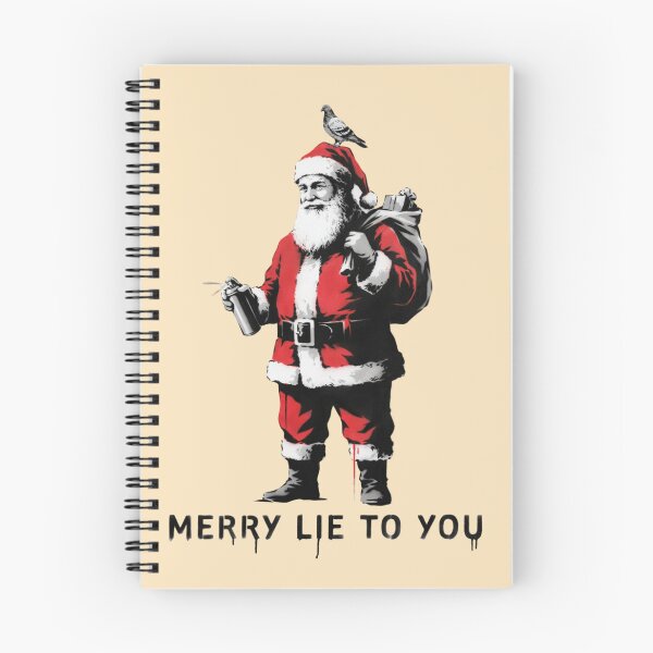 Item preview, Banksy Santa - Merry Lie To You designed and sold by 123ks.