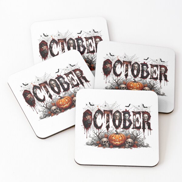 Item preview, October Horror Halloween Horror Movie Spooky Season Slasher Scary Halloween designed and sold by Thread&Fable.