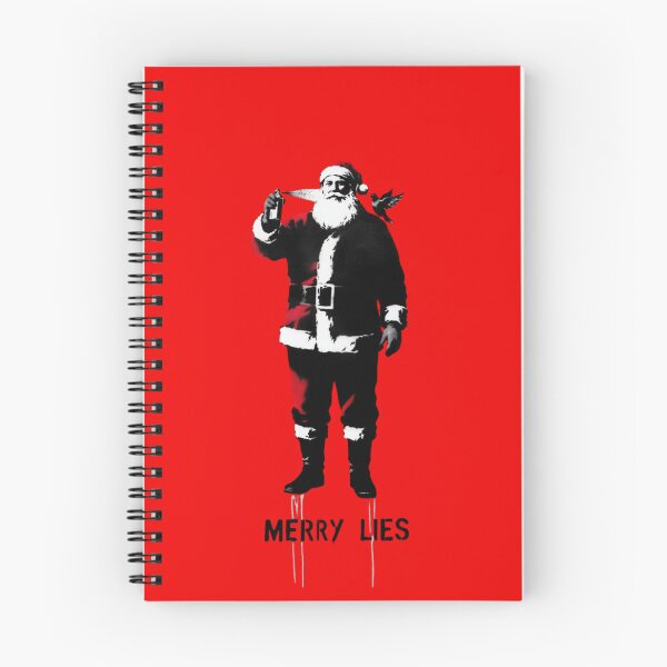 Item preview, Banksy Santa - Merry Lies designed and sold by 123ks.