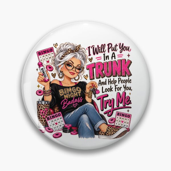 Item preview, Bingo Night Badass designed and sold by Searching ideas.