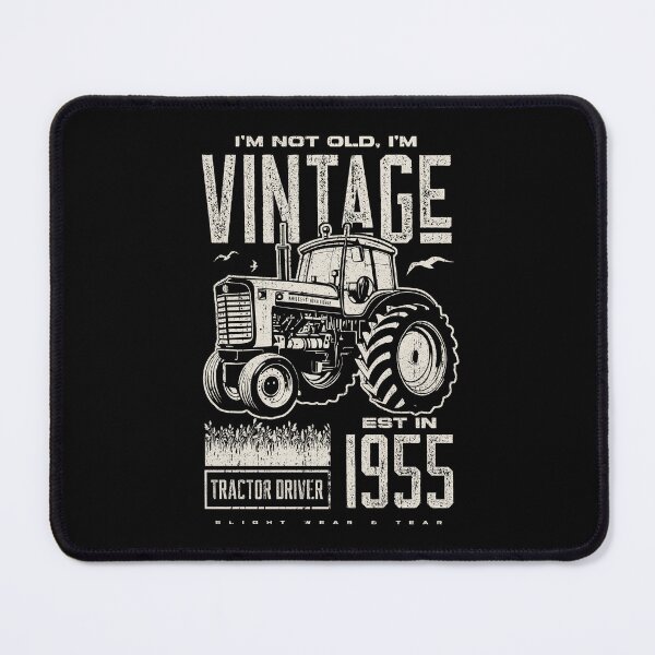 Item preview, Vintage Tractor Farmer Birthday Born In 1955 designed and sold by JRRTs.