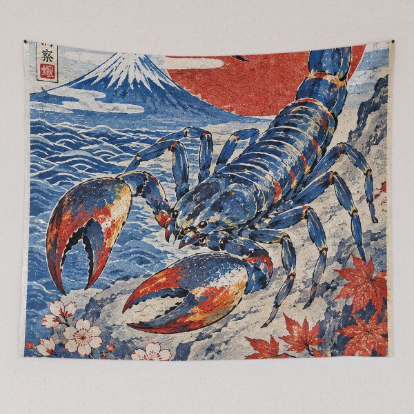Item preview, Scorpio Zodiac Painting – Mystical Astrology Art designed and sold by GalleryKauffeld.