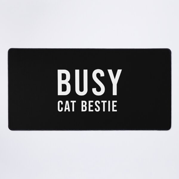 Item preview, Busy Cat Bestie Funny Pet Lover Gift, Unique designed and sold by villacreativa.