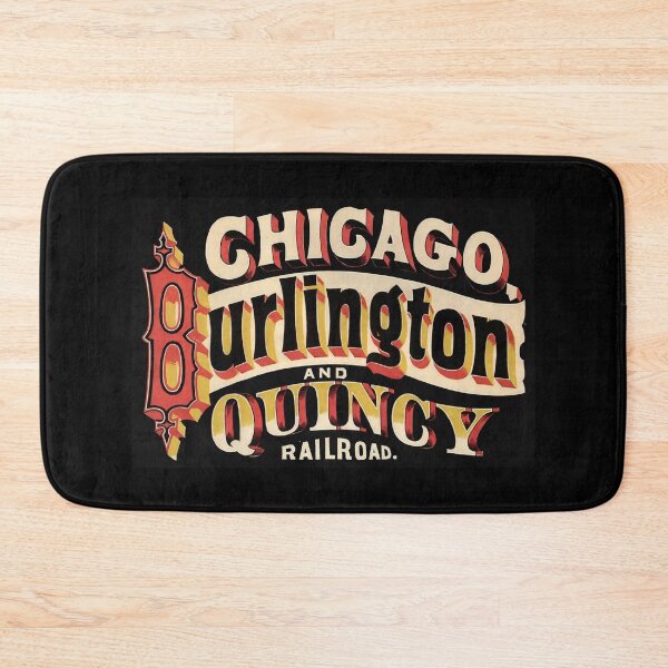 Item preview, Chicago, Burlington and Quincy Classic 1800s Logo designed and sold by Trains-and-Rail.