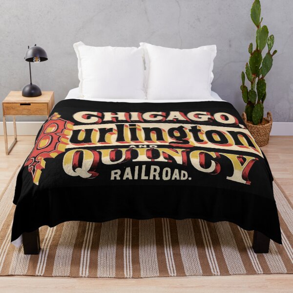 Item preview, Chicago, Burlington and Quincy Classic 1800s Logo designed and sold by Trains-and-Rail.