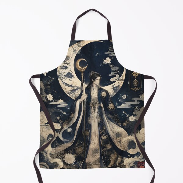 Item preview, Tsukuyomi Japanese God of the Moon | Moon Deity Japanese Mythology Art designed and sold by kaxymax.