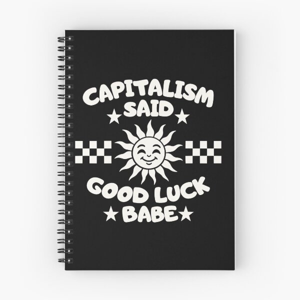 Item preview, Capitalism Said Good Luck Babe – Funny Anti-Capitalist Retro Sun Design designed and sold by Maviartig.