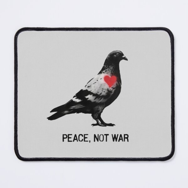 Item preview, Banksy Pigeon - Peace, not war designed and sold by 123ks.