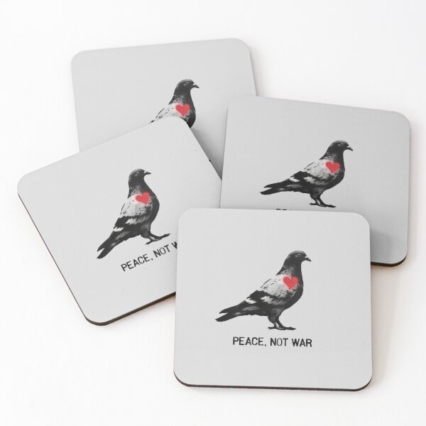 Item preview, Banksy Pigeon - Peace, not war designed and sold by 123ks.