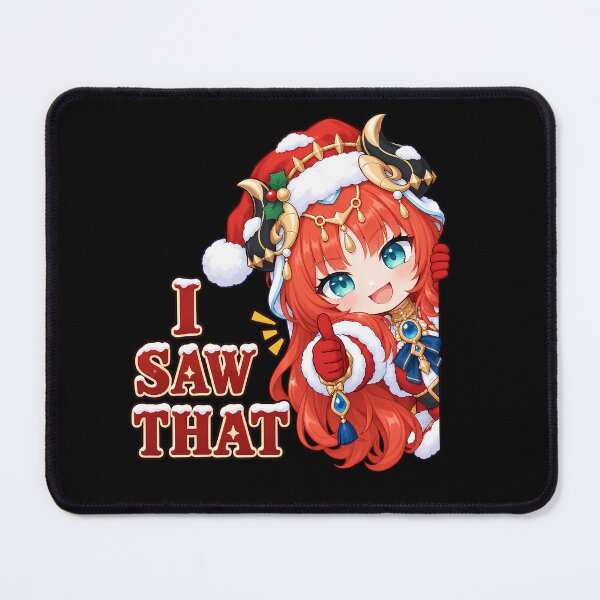 Item preview, Nilou Genshin Impact Christmas Chibi I Saw That designed and sold by mildaclairmo.