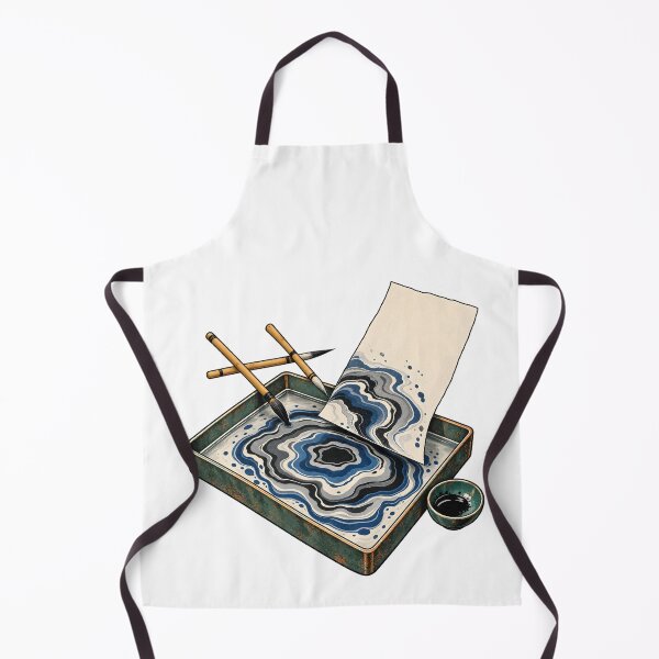 Item preview, Floating Ink Suminagashi Print Lift designed and sold by Philippa Shop.