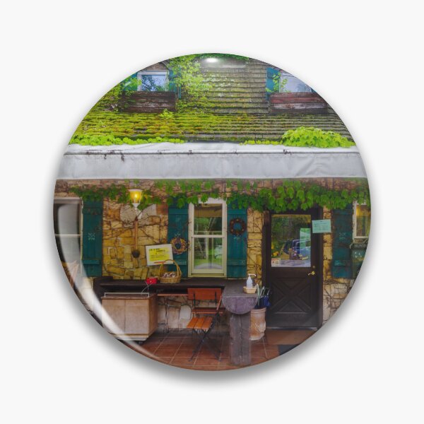 Item preview, Moss-Covered Country Kitchen Bakery Exterior in Fujimi, Nagano, Japan designed and sold by Pix4Japan.