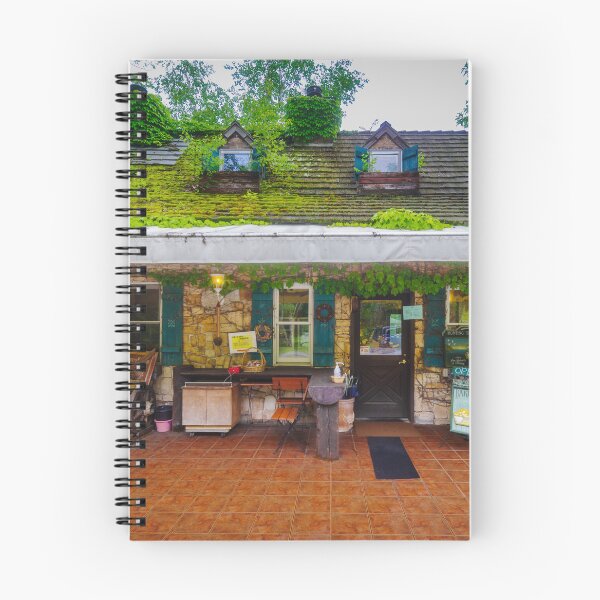 Item preview, Moss-Covered Country Kitchen Bakery Exterior in Fujimi, Nagano, Japan designed and sold by Pix4Japan.