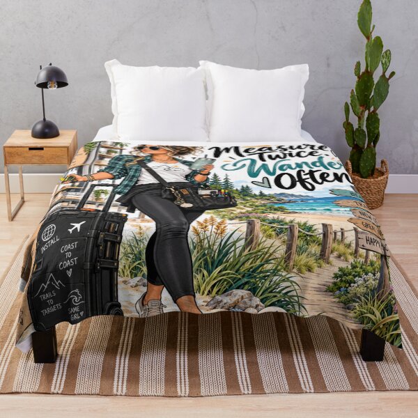 Item preview, Measure Twice Wander Often – Traveling Merchandiser designed and sold by Searching ideas.