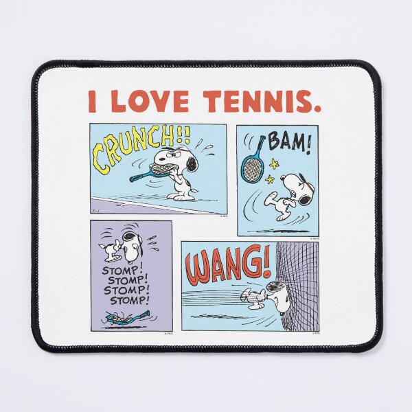 Item preview, Snoopy I Love Tennis designed and sold by Willow-And-Ivy.