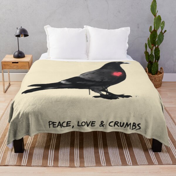 Item preview, Banksy Pigeon - Peace, Love & Crumbs designed and sold by 123ks.