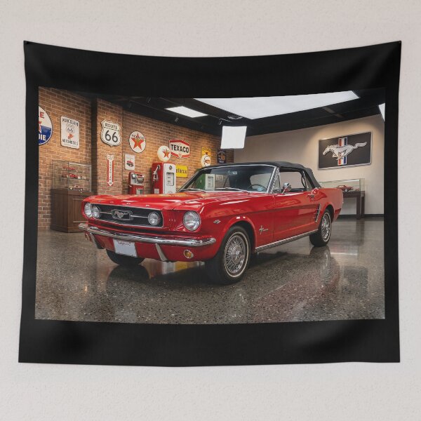 Item preview, Ford Mustang Convertible - Classic American Muscle designed and sold by ArtworkNorth.