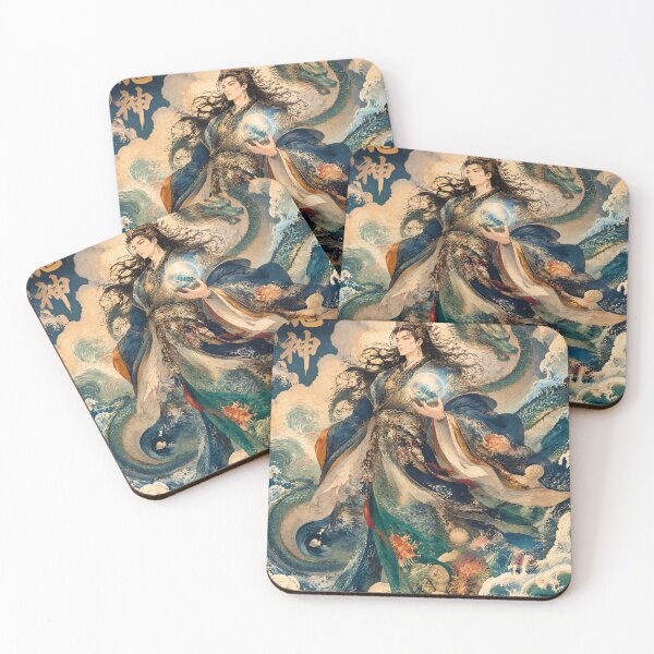 Item preview, Ryūjin Japanese Dragon Sea God | Dragon King of the Ocean & Water designed and sold by kaxymax.