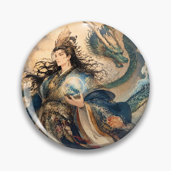 Item preview, Ryūjin Japanese Dragon Sea God | Dragon King of the Ocean & Water designed and sold by kaxymax.