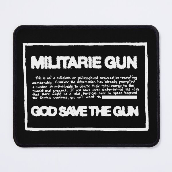 Item preview, Militarie Gun God Save The Gun Recruiting Membership designed and sold by TheAlanLynchs.