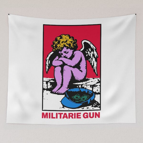 Item preview, Militarie Gun God Owes Me Money designed and sold by TheAlanLynchs.