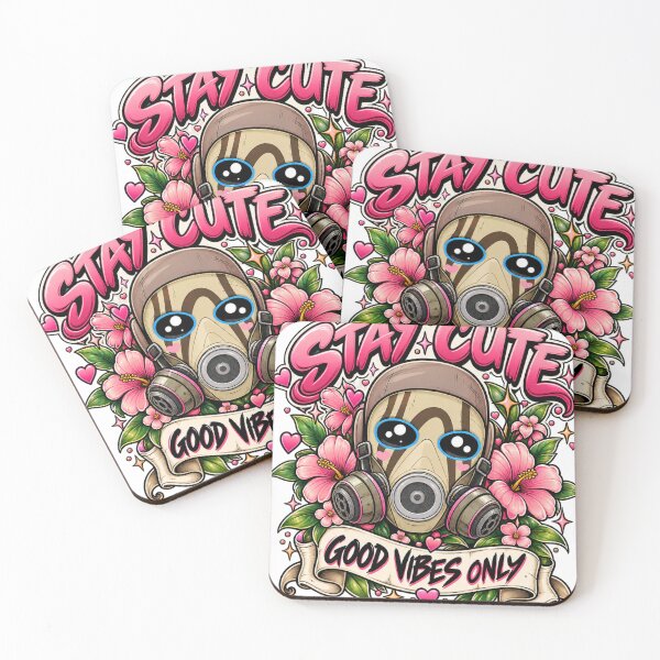 Item preview, Emblème Kawaii « Stay Cute »  designed and sold by MeloMischief.