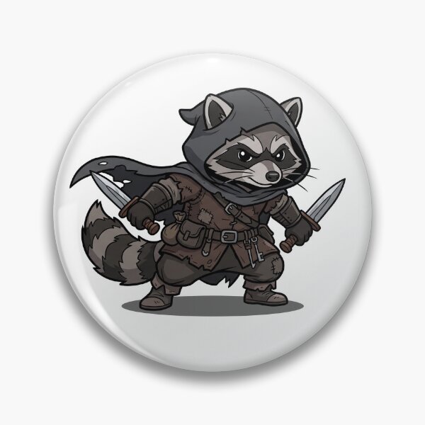 Item preview, D&D Raccoon Rogue - No Label designed and sold by VFXguy.