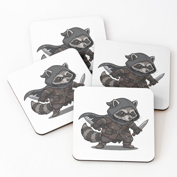 Item preview, D&D Raccoon Rogue - No Label designed and sold by VFXguy.