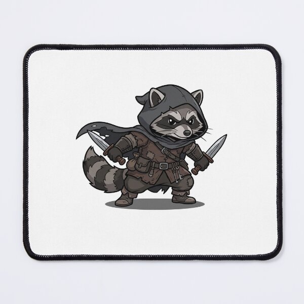 Item preview, D&D Raccoon Rogue - No Label designed and sold by VFXguy.