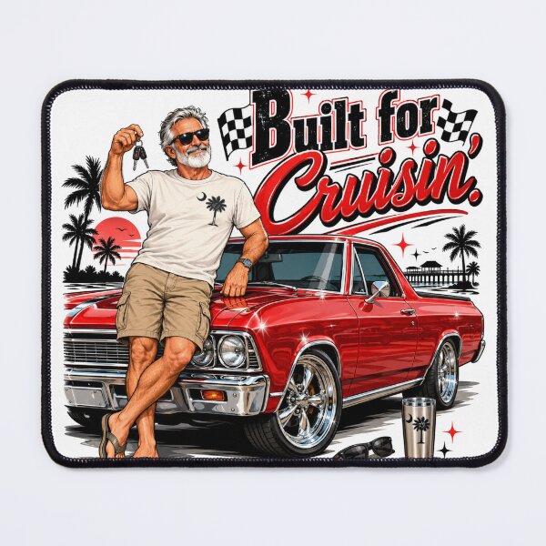 Item preview, Built for Cruisin’ – Classic Car Loving Papa designed and sold by Searching ideas.