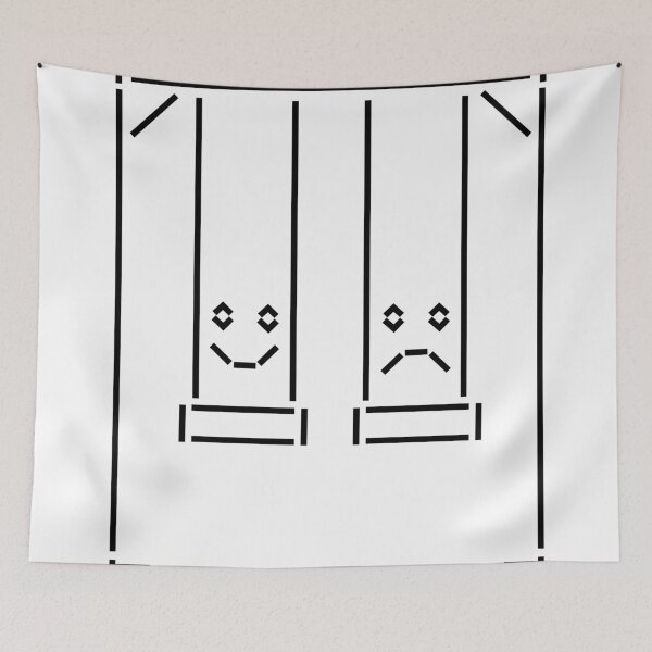 Item preview, Mood Swings – Happy and Sad Playground Swings designed and sold by matybrak.