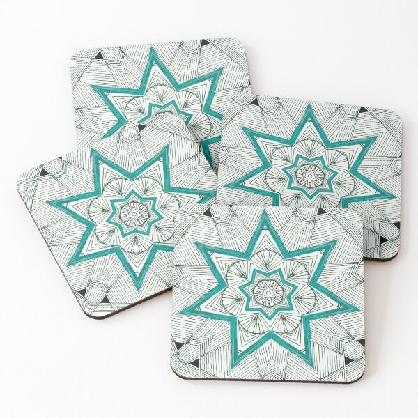 Item preview, Botanical Geometry: The Intertwined Star Totema designed and sold by ExiniaNullPunktNull.