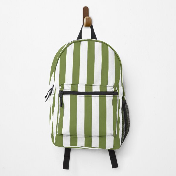 Item preview, Cabana stripes in olive green and white designed and sold by RishabhArts1.