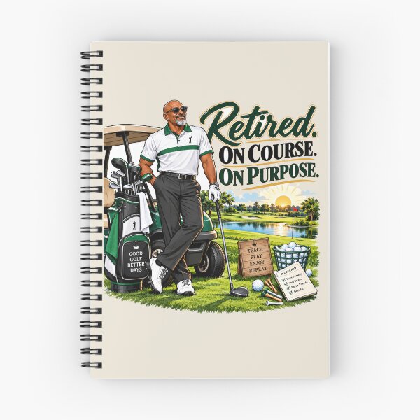 Item preview, Retired On Course On Purpose – Golf Retirement Life designed and sold by Searching ideas.