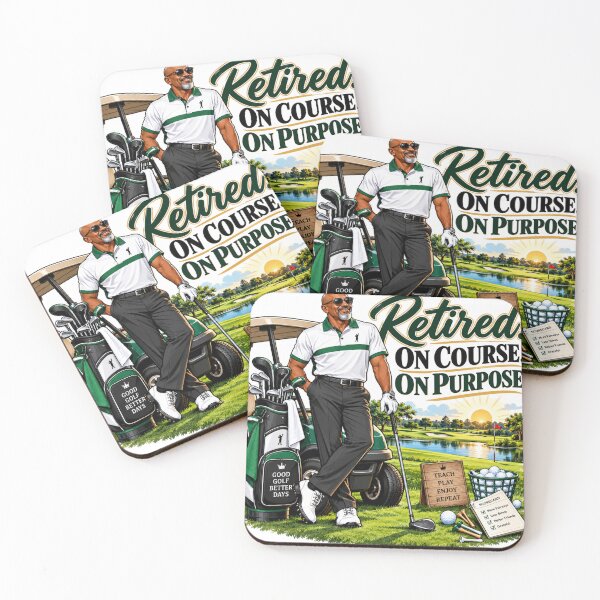 Item preview, Retired On Course On Purpose – Golf Retirement Life designed and sold by Searching ideas.
