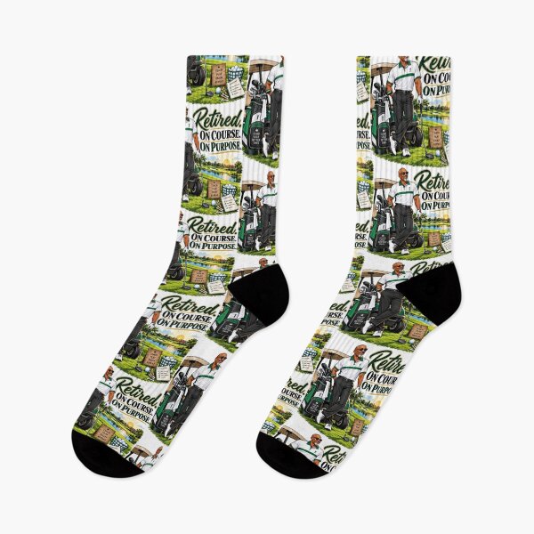 Item preview, Retired On Course On Purpose – Golf Retirement Life designed and sold by Searching ideas.