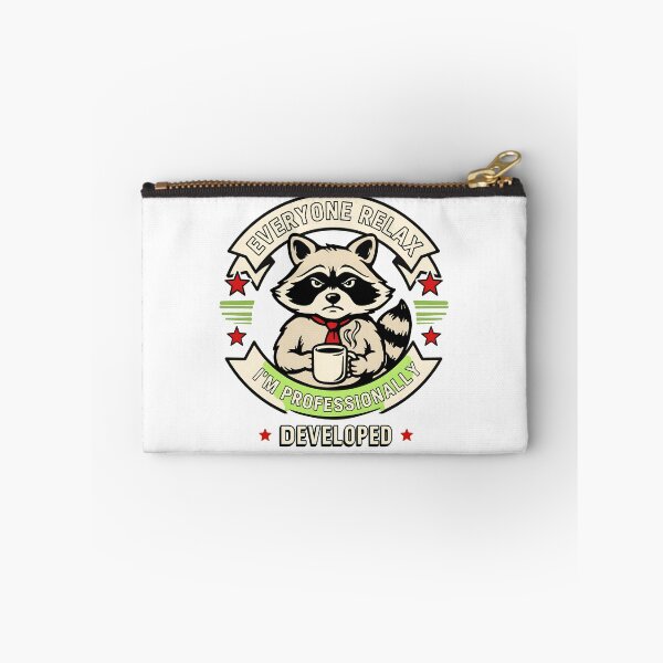 Item preview, Everyone Relax I'm Professionally Developed Raccoon Meme designed and sold by Redgiant87x.