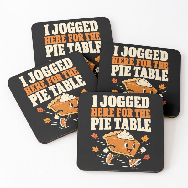 Item preview, Thanksgiving Pie Motivated Running Humor designed and sold by Katalice Design.