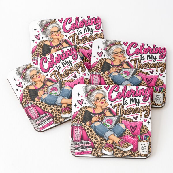 Item preview, Coloring Is My Therapy – Creative Sassy Grandma designed and sold by Searching ideas.