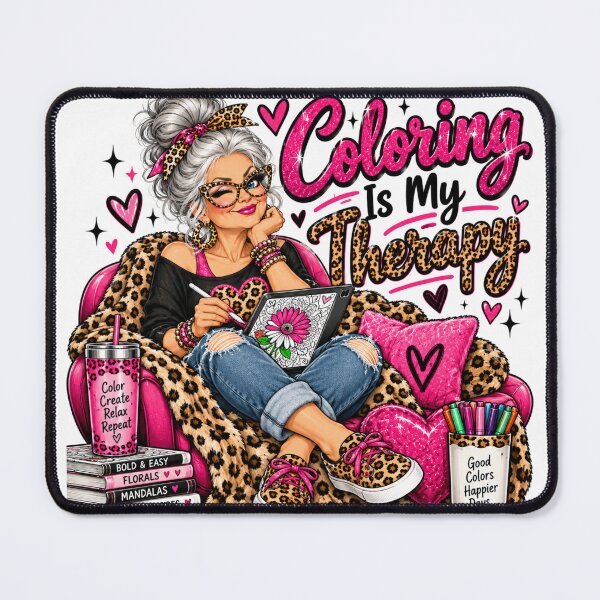 Item preview, Coloring Is My Therapy – Creative Sassy Grandma designed and sold by Searching ideas.