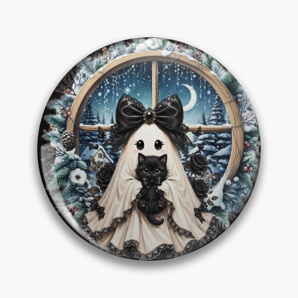 Item preview, Merry Creepmas. Creepy Glam Ghost designed and sold by Ninon 888.