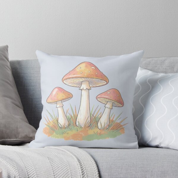 Item preview, Mushrooms in pastel shades in autumn designed and sold by In-Spirit24.