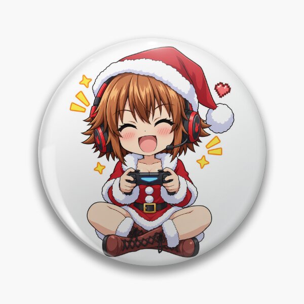 Item preview, Chisa Kotegawa Gran jugador navideño azul Chibi designed and sold by mildaclairmo.